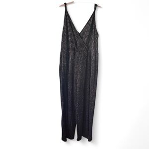 Wild Fable Shimmering Black Jumpsuit